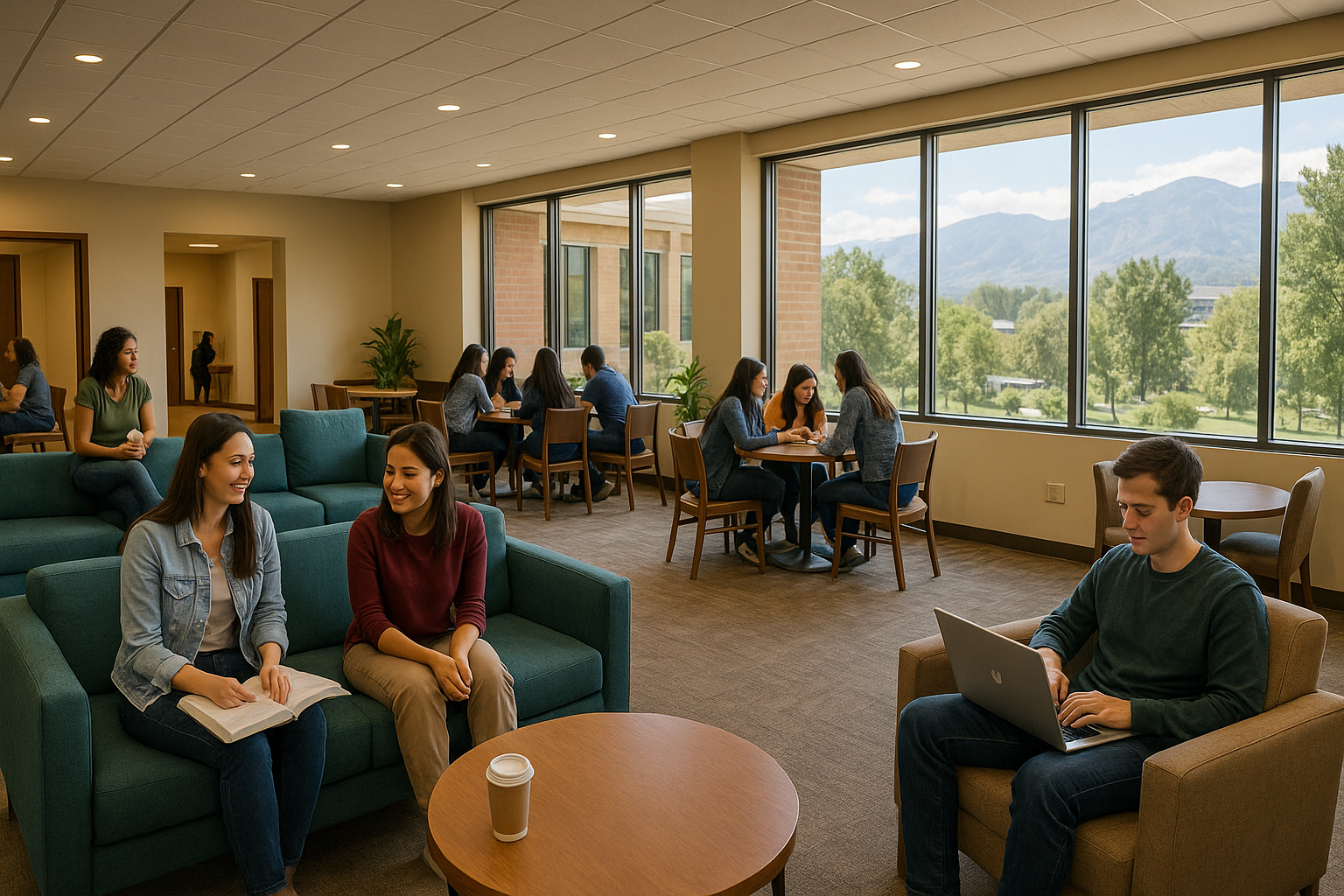 Student lounge area